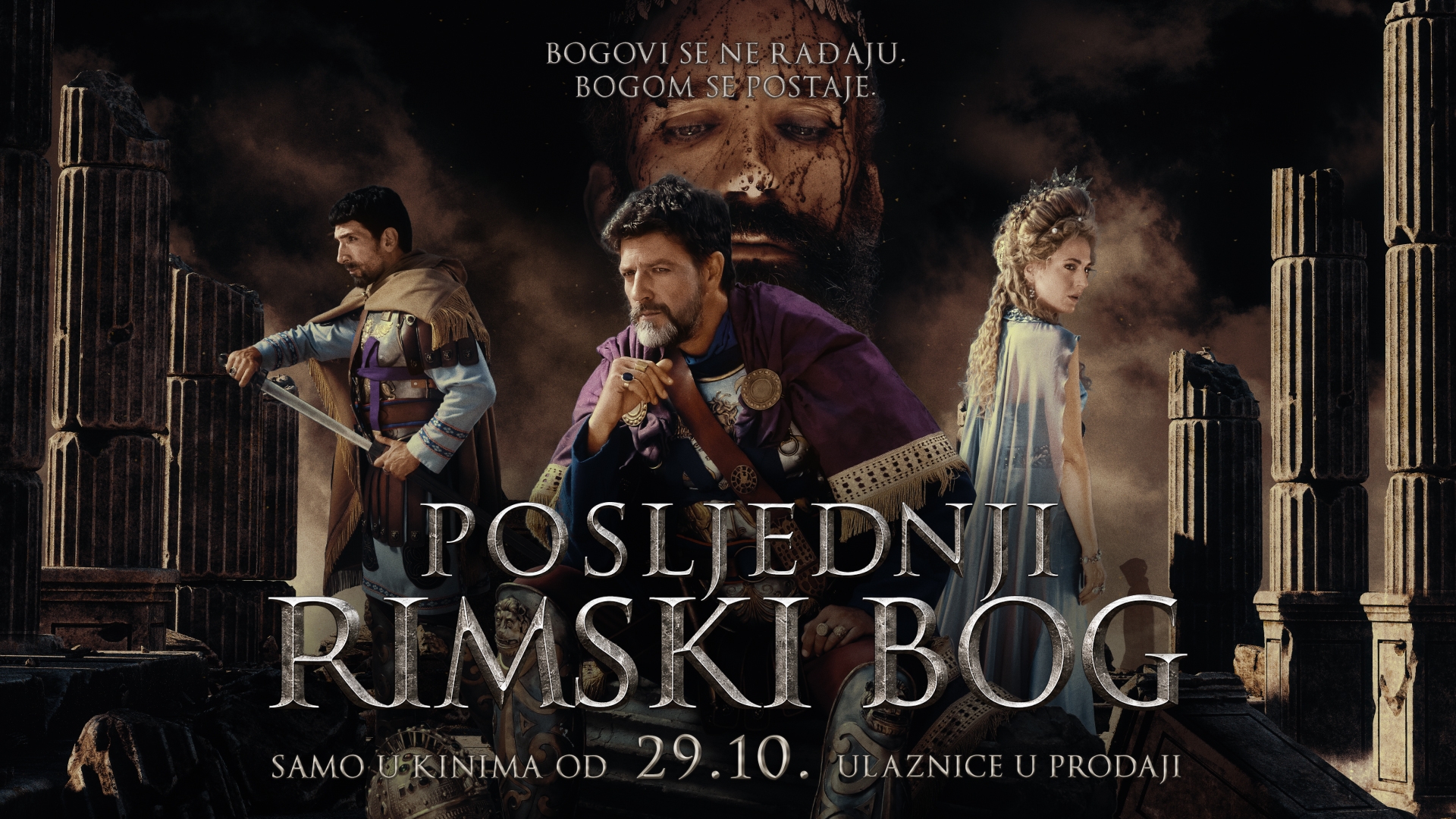 HRT Posljednji Rimski Bog Banner Samo u kinima 1920x1080
